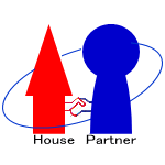 快適な生活場所を提供する合同会社ハウスパートナーのロゴ